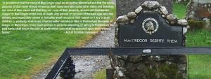 MacGregor Despite Them Tombstone